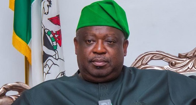 FILE PHOTO: Governor Caleb Mutfwang of Plateau State. X/@CalebMutfwang