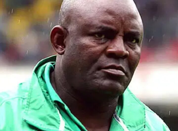 Former Super Eagles coach, Christian Chukwu
