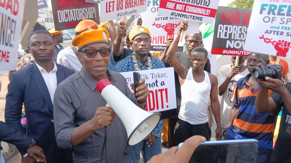 Nigerian youths defy police warning, stage protests nationwide 4 WhatsApp Image 2025 04 07 at 11.46.24 AM