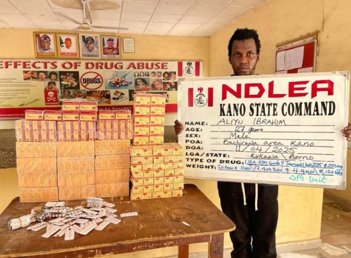 NDLEA drug suspect