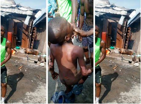 Scene of the gas explosion in Lagos