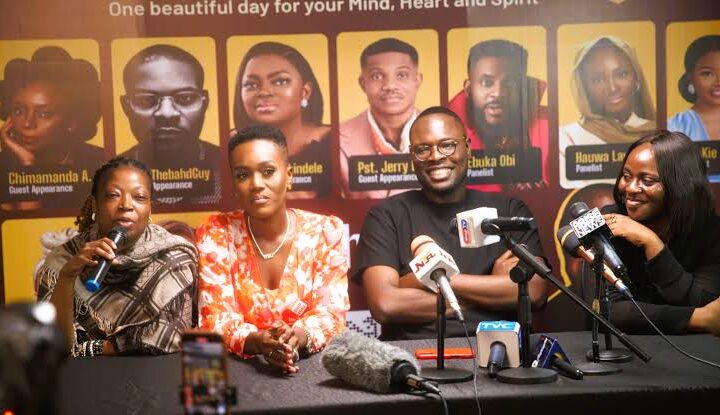 Funke Akindele, Bovi, Falz thrill audience at live conversation show