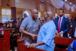 Delta State Governor, Sheriff Oborevwori and former governor of the state, Chief James Ibori