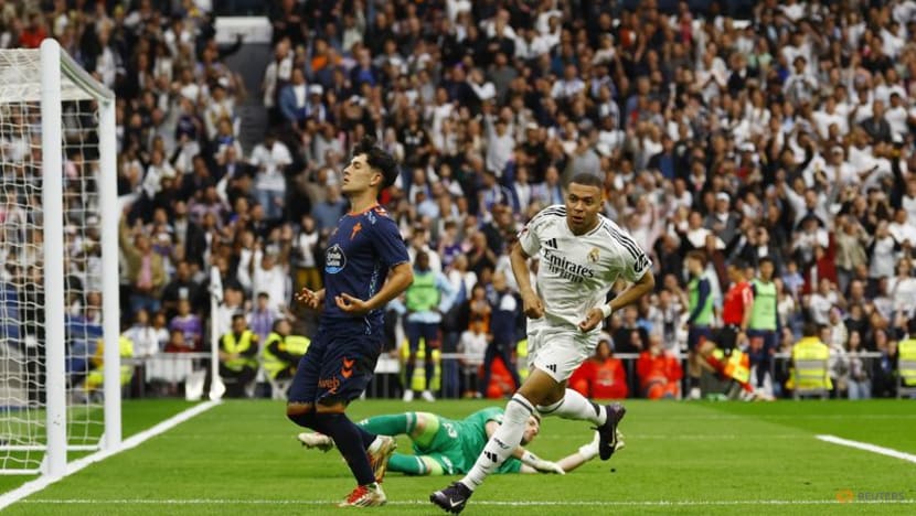 Mbappe double helps Real Madrid win 3-2 over Celta Vigo
