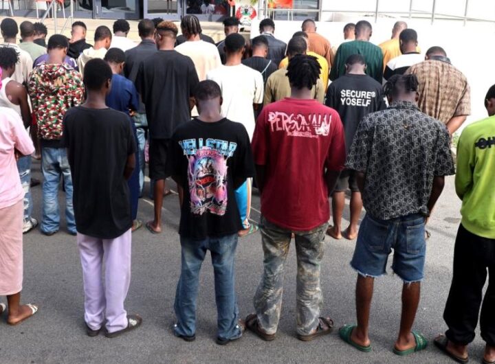 Suspected Internet fraudsters