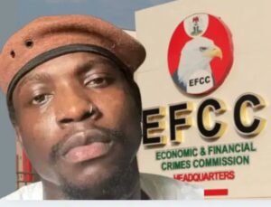 VeryDarkMan (VDM) and EFCC logo