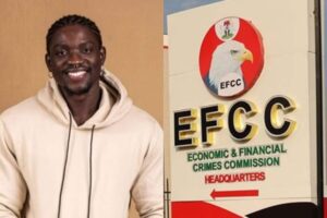 VeryDarkMan (VDM) and EFCC logo