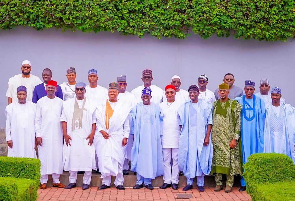 President Bola Tinubu and APC governors