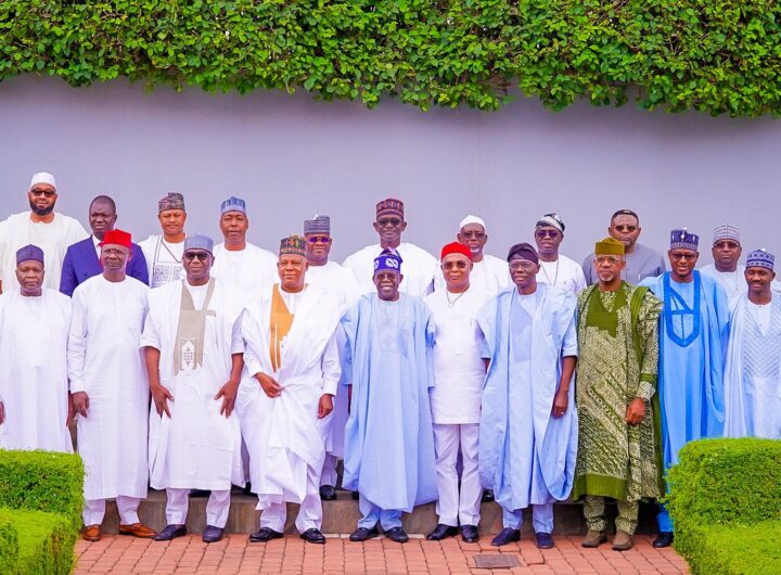 President Bola Tinubu and APC governors