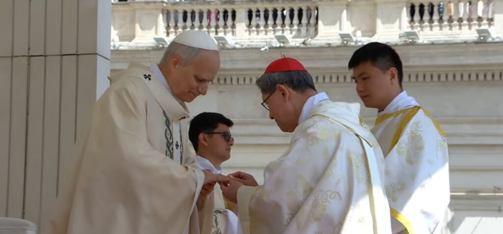 Pope Leo XIV warns against exploitation at inaugural Mass 3 20250518 112253