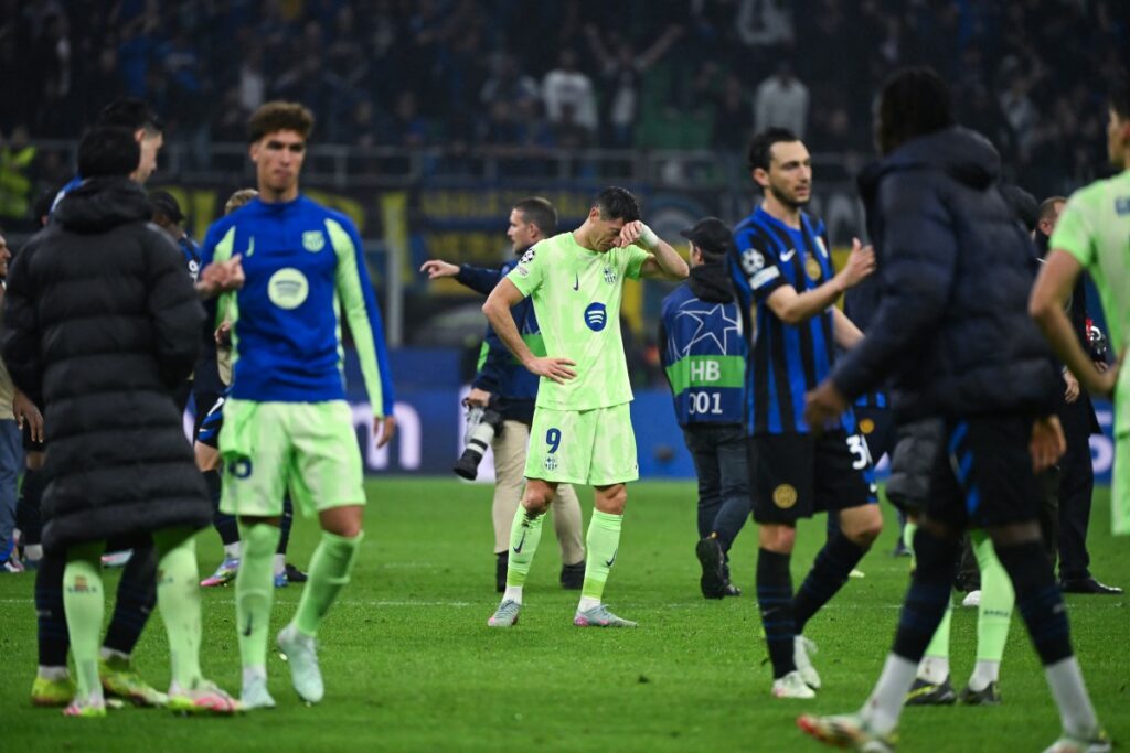 AFP 20250506 44PW7F8 v1 Preview FblEurC1InterMilanBarcelona