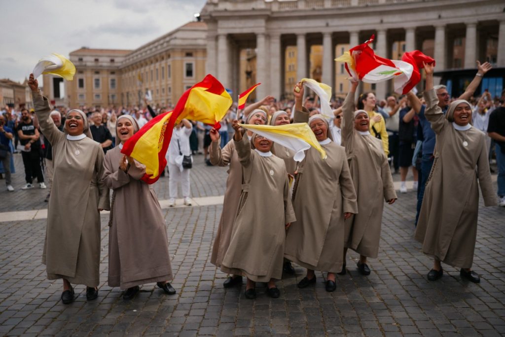 ‘No more war!’: Pope Leo XIV calls for peace in first Sunday address 2 AFP 20250511 469G4JB v1 Preview VaticanReligionPopeReginaCaeli 1024x683 1