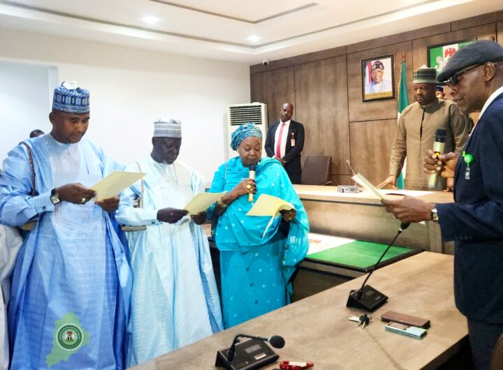 Borno Govt swears in perm sec