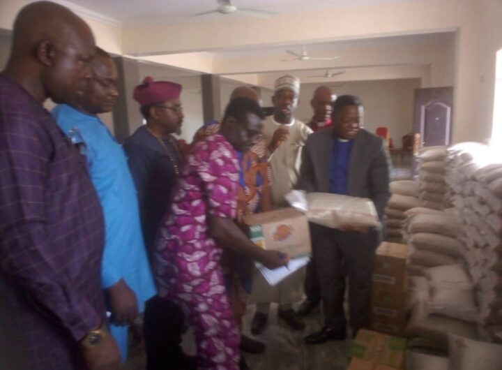 CAN donates relief materials