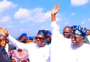 President Bola Tinubu and FCT Minister, Neysom Wike