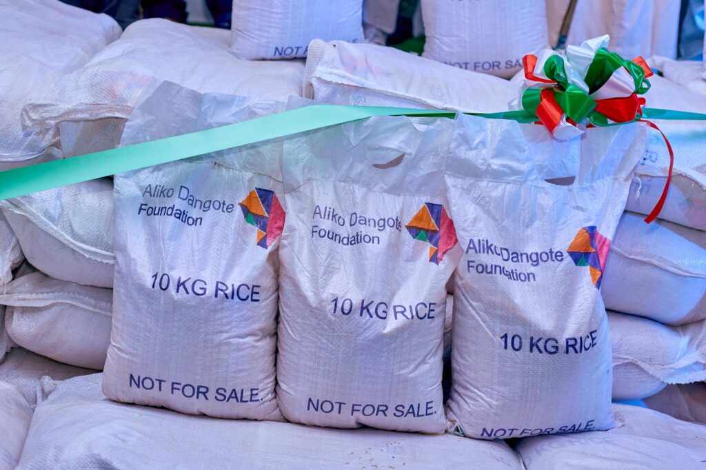 Governor Sani commends Dangote's Foundation for distributing 35,000 bags of rice to Kaduna 3 IMG 20250508 WA0009