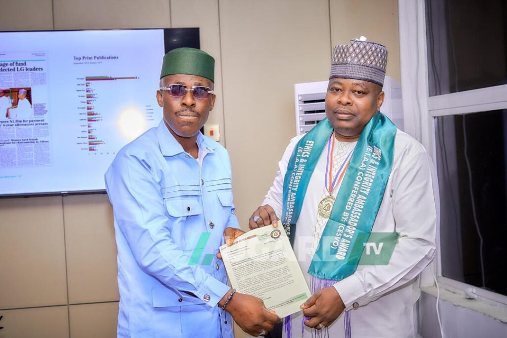 Kogi tops ethics chart as Ododo’s spokesman bags ethics ambassador