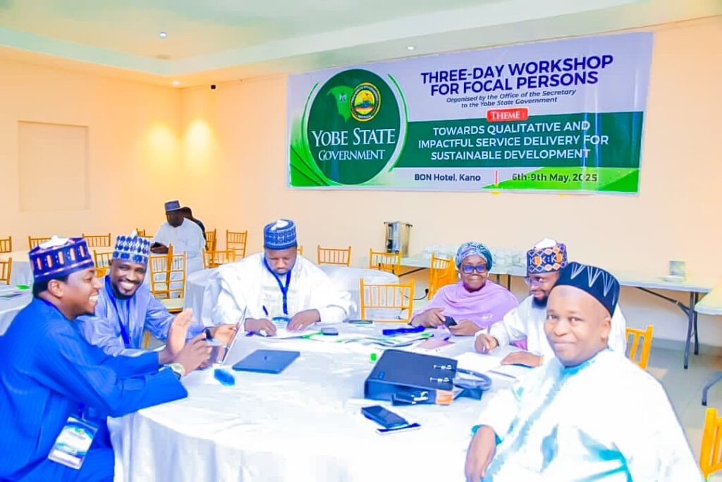 Commissioner commends Governor Buni for capacity-building efforts, cautions focal persons on media engagement 2 IMG 20250510 WA0019