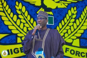 Borno State Commissioner for Information and Internal Security, Prof Usman Tar.