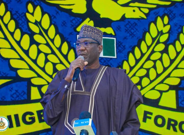 Borno State Commissioner for Information and Internal Security, Prof Usman Tar.