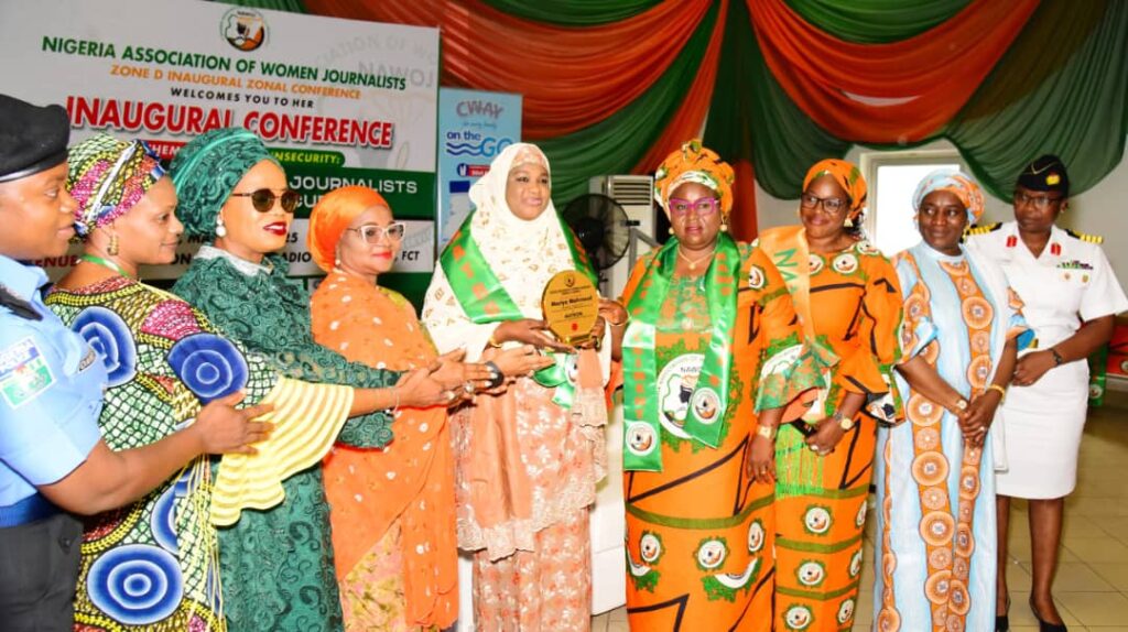 Minister lauds female journalists' role in curbing insecurity