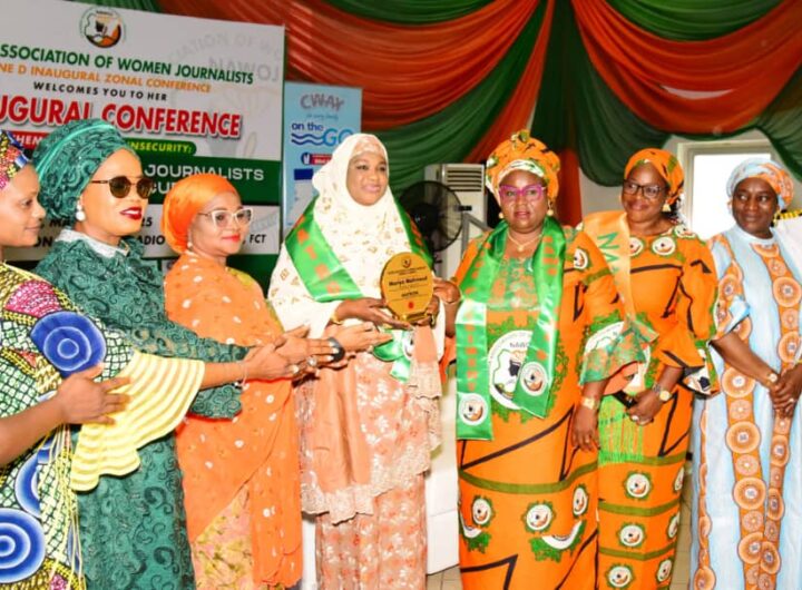 Minister lauds female journalists' role in curbing insecurity