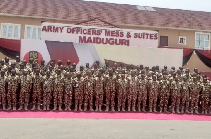 Insecurity: Army generals, officers storm Maiduguri for COAS first 2025 bi-annual conference