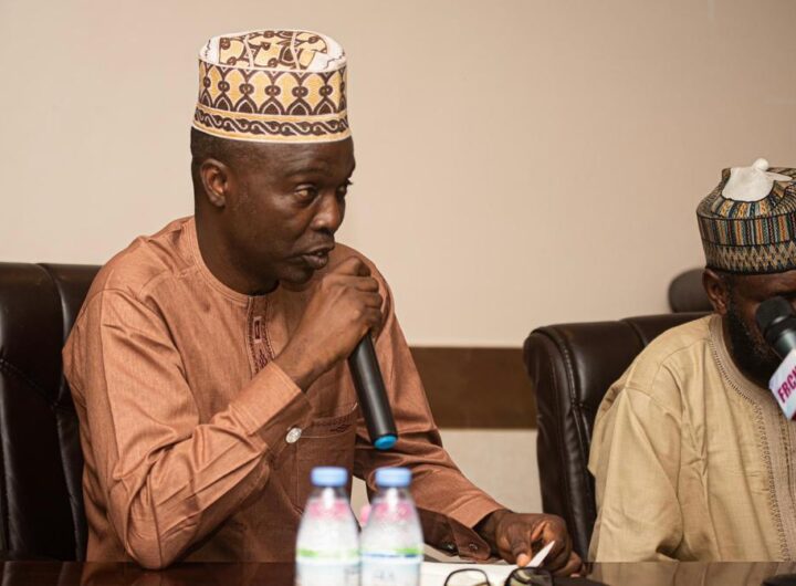 Deputy Coordinator, Makkah NAHCON Office, Alhaji Alidu Shutti, briefing newsmen in Makkah, Saudi Arabia on Monday.