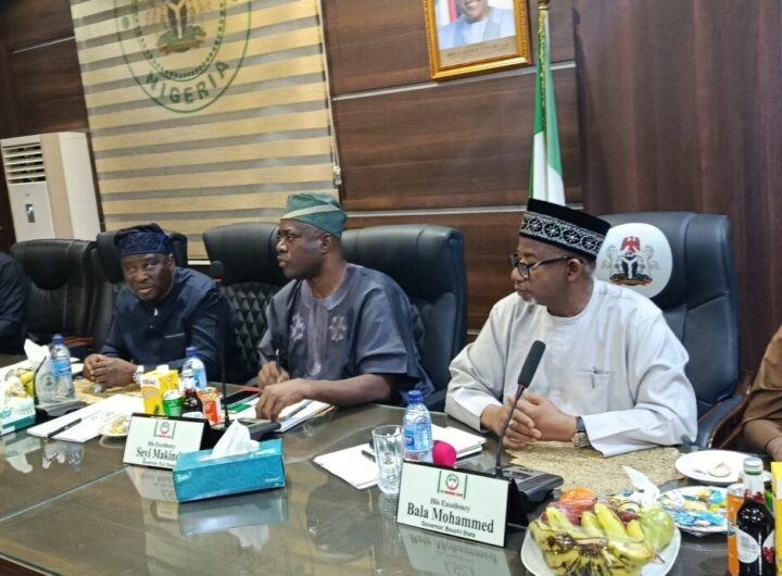 PDP governors during a meeting in Bauchi State