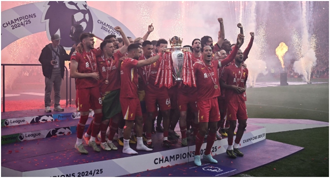 Man City, Chelsea, Newcastle secure Champions League, Liverpool lift EPL trophy 6 Liverpool
