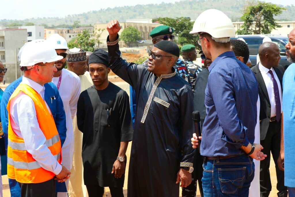 Wike inspects Projects in abuja