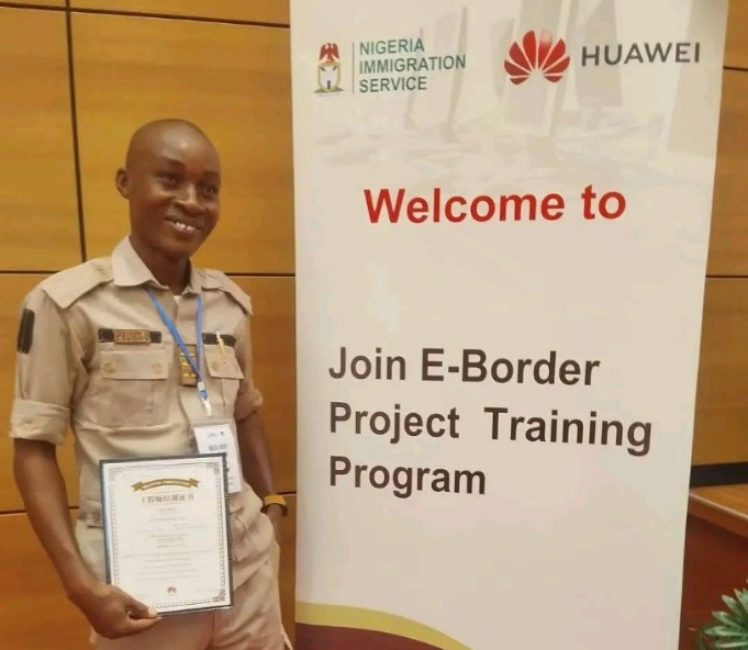 Immigration officer rejects N10m, iPhone bribe from wanted Enugu billionaire ritualist 2 The NIS officer, Prince Orji Ugochukwu who arrested the wanted billionaire ritualist