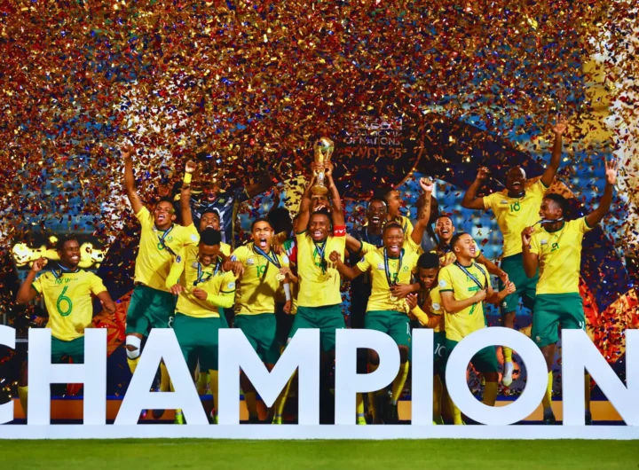 South Africa crowned U-20 AFCON champions after historic win over Morocco