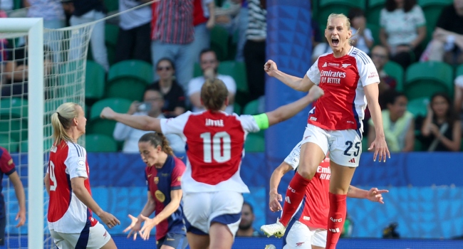 Arsenal gun down Barcelona to win women’s Champions League 2 arsenal barcelona women champions league