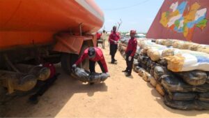 NDLEA intercepted fuel tanker