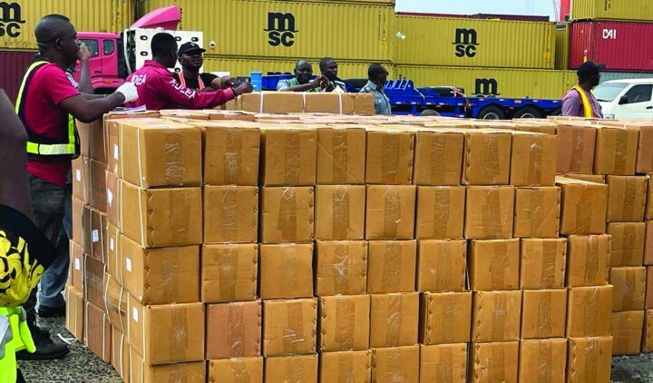 drugs intercepted by NDLEA operatives in Lagos