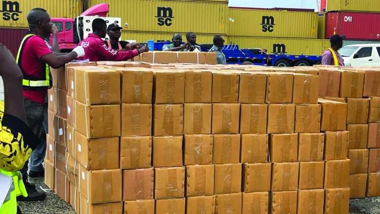 drugs intercepted by NDLEA operatives in Lagos