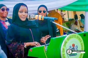 wife of the Sokoto State Governor, Hajiya Fatima Aliyu Ahmed