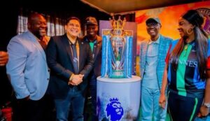 Sanwo-Olu receives EPL trophy
