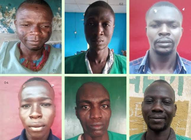 File photo of the fleeing inmates
