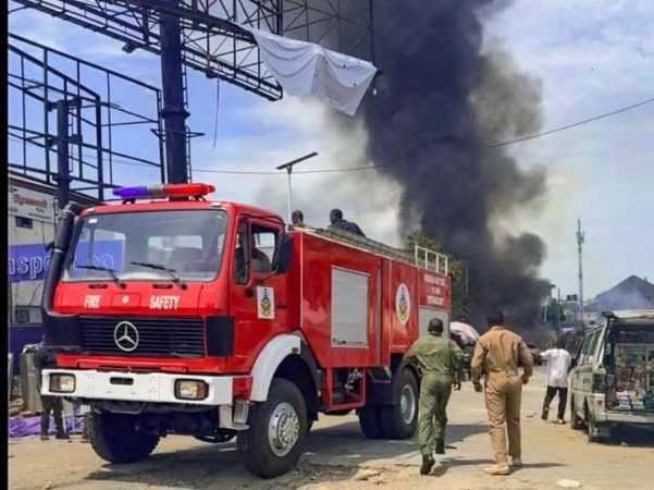 NAF fire Port-Harcourt