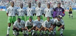 Victorious 1994 Super Eagles Team that won the Africa Cup of Nations (AFCON) in Tunisia