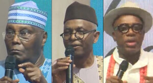 Atiku, El-rufai and Amaechi
