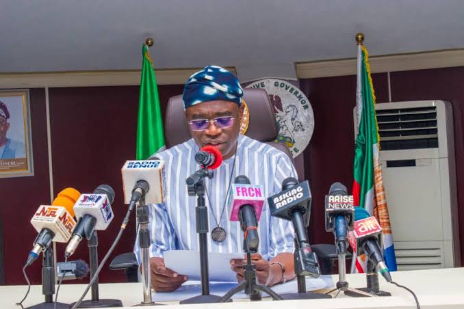 Benue State Governor, Hyacinth Alia