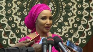 Minister of Foreign Affairs, Bianca Ojukwu