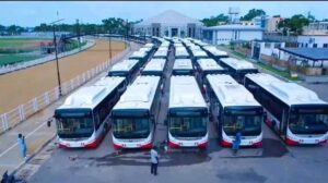 CNG buses commission by President Tinubu