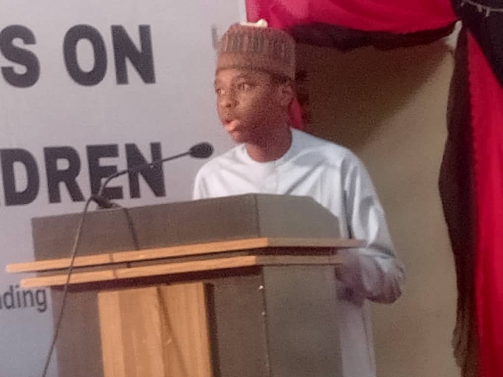 'Don't pity us, partner with us' – Children's parliament demands justice 2 Deputy National Speaker of the National Children's Parliament, Rt. Hon. Ibrahim Zanna Sonoma