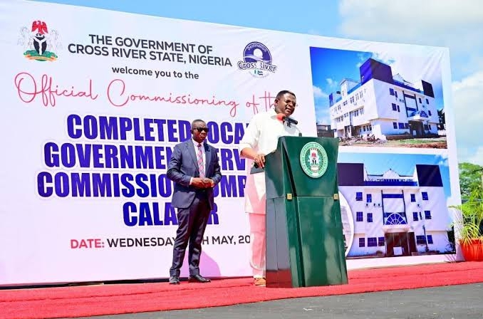 Cross River Governor Otu commission LG Service Commissio