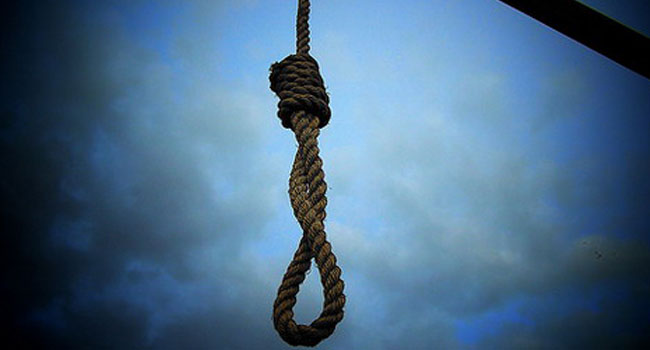 Death by hanging