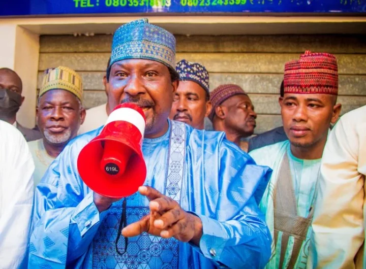 Deputy President of the Senate, Senator Barau Jibrin, visited the market and announced a donation of gadgets worth N200 million to cushion the impact of the disaster.